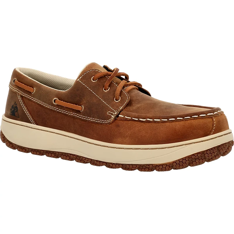 Rocky Men's Dry-Strike SRX Soft Toe Low Top Slip-On Shoes