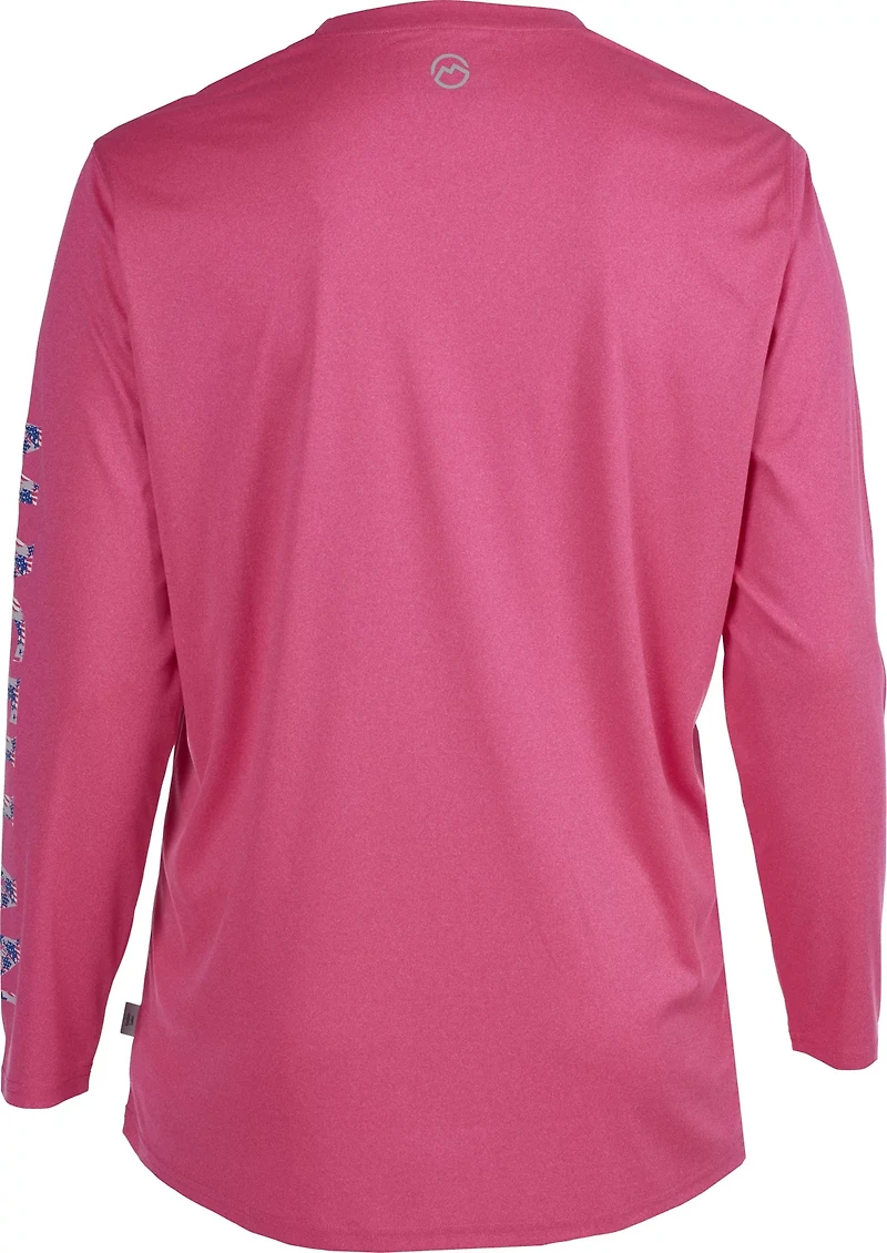 Magellan Outdoors Women's Caddo Lake Logo Long Sleeve Plus Fishing T-shirt