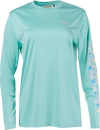 Magellan Outdoors Women's Caddo Lake Logo Crew Long Sleeve T-shirt