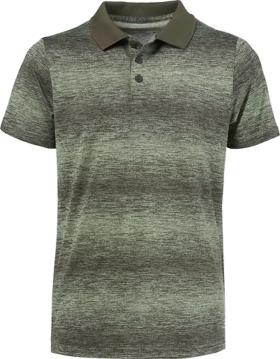 BCG Boys' Golf Ombre Short Sleeve Polo Shirt