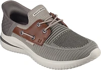 SKECHERS Men's Delson 3.0 Roth Bungee Slip-ins Boat Shoes
