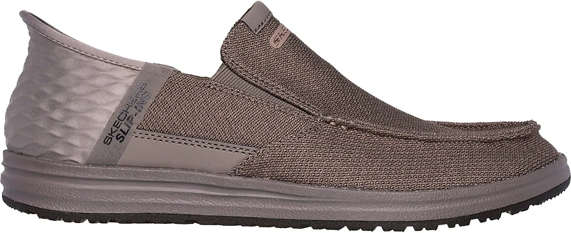 SKECHERS Men's Melson-Bentin Moc Toe Slip-In Shoes