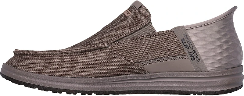 SKECHERS Men's Melson-Bentin Moc Toe Slip-In Shoes
