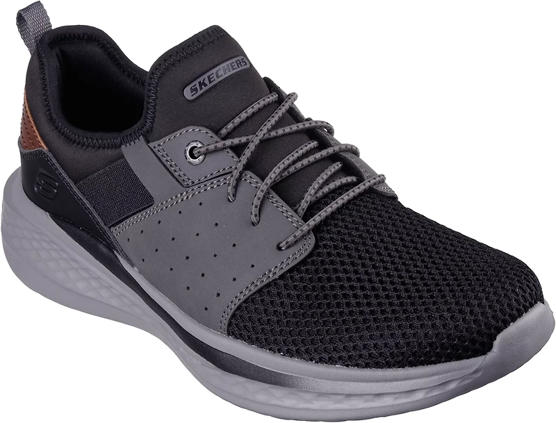 SKECHERS Men's Slade Bungee Lace Slip-In Shoes