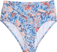 Freely Women's Wild Flower V Front High Waist Swim Bottoms