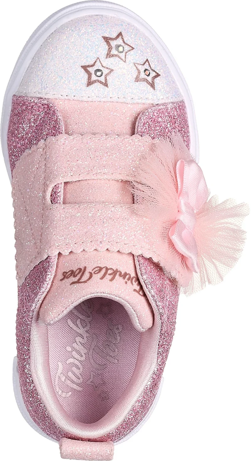 SKECHERS Toddler Girls' Twinkle Sparks Glitter Gems Shoes