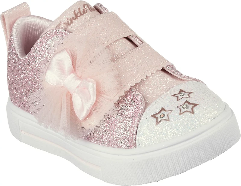SKECHERS Toddler Girls' Twinkle Sparks Glitter Gems Shoes