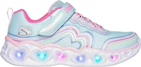 SKECHERS Kids' Preschool 4-7 Heart Light Retro Hearts Shoes