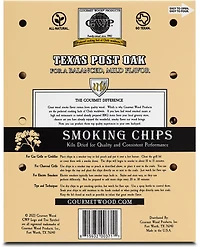 Gourmet Wood Texas Post Oak 180 cu in Wood Chips