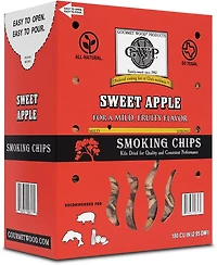 Gourmet Wood Sweet Apple 180 cu in Wood Chips