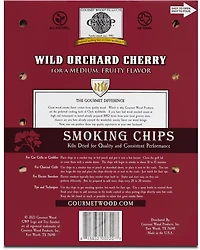 Gourmet Wood Wild Orchid Cherry 180 cu in Wood Chips