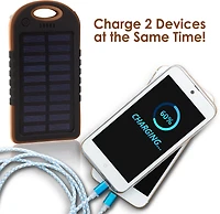 Celltronix Solar Powered Backup Charger with LED Flashlight