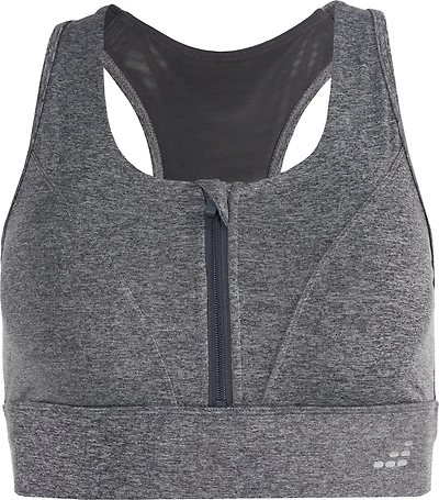 BCG Women's Hi 1/2 Zip Front Sports Bra