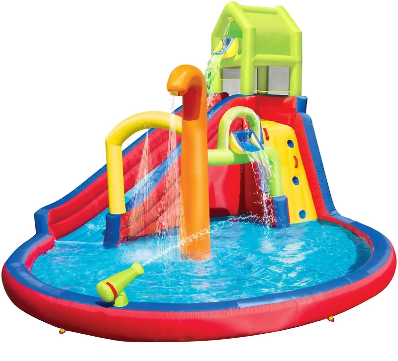 Banzai Drench Zone Water Park with Water Cannon