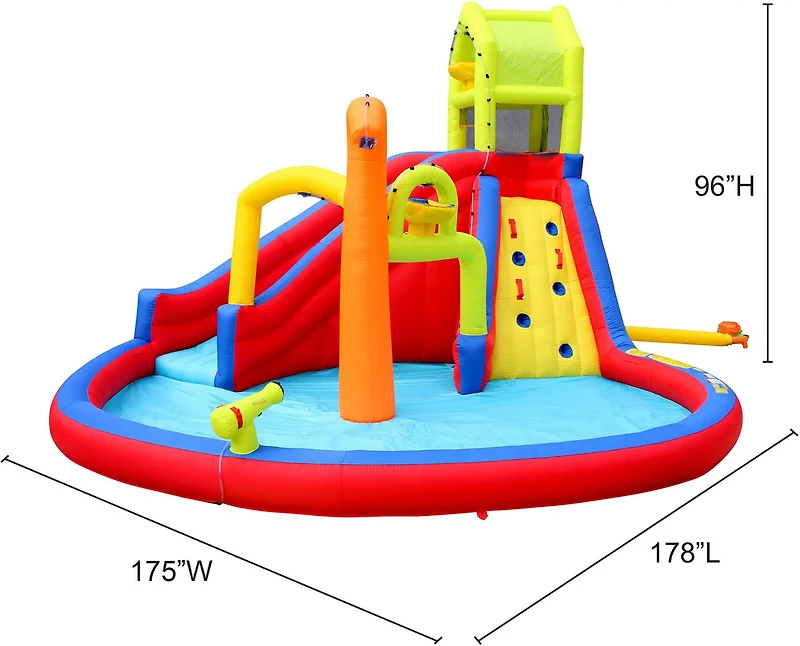 Banzai Drench Zone Water Park with Water Cannon