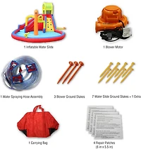 Banzai Drench Zone Water Park with Water Cannon