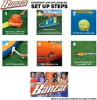 Banzai Obstacle Challenge Slide Park