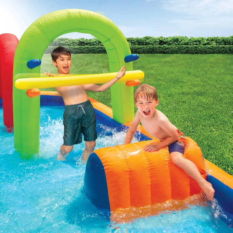 Banzai Obstacle Challenge Slide Park