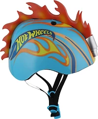 Hot Wheels Boys' 3-D Light-Up Mohawk Flames Helmet