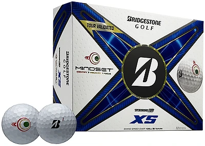 Bridgestone Golf 2024 Tour B-XS Mindset Golf Balls 12-Pack