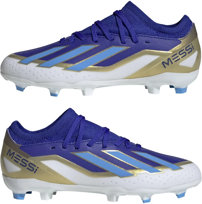 adidas Kids' X Crazyfast League Lionel Messi Soccer Cleats