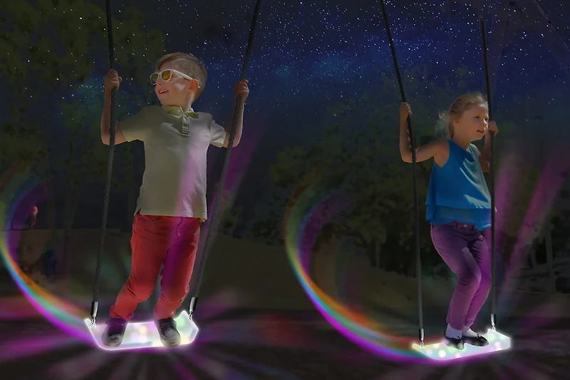 Adventure Sports Light Up The Fun LED Swing