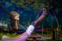 Adventure Sports Light Up The Fun LED Swing