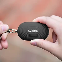 Sabre 2-In-1 Personal Alarm with LED Light & Snap Clip