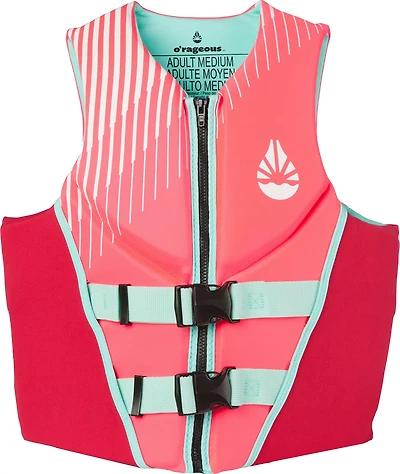 O'Rageous Women's Pink Neoprene Life Vest