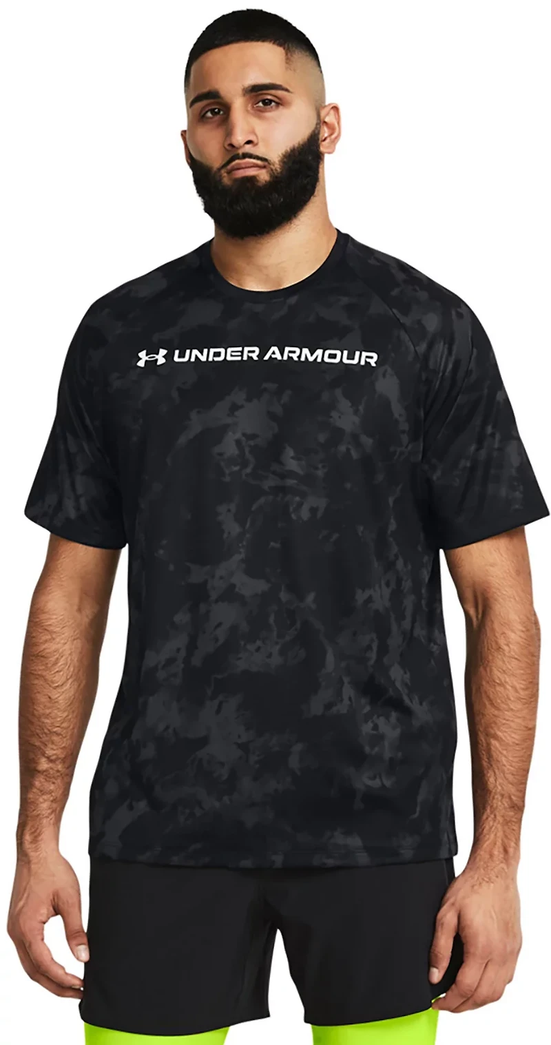 Under Armour Men's UA Tech ABC Camo Short Sleeve T-shirt