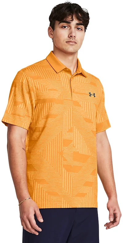 Under Armour Men's Playoff Geo Jacquard Polo