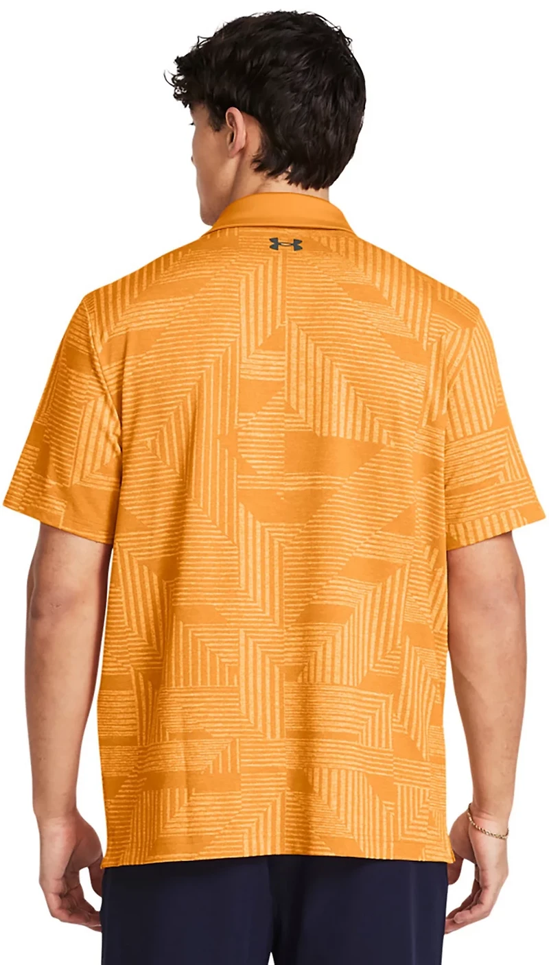 Under Armour Men's Playoff Geo Jacquard Polo