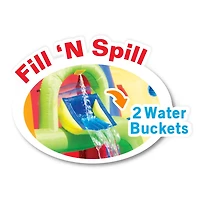 Banzai Drench Zone Water Park with Water Cannon