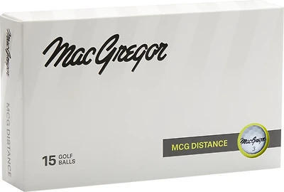 MacGregor MCG Distance Golf Balls 15-Pack
