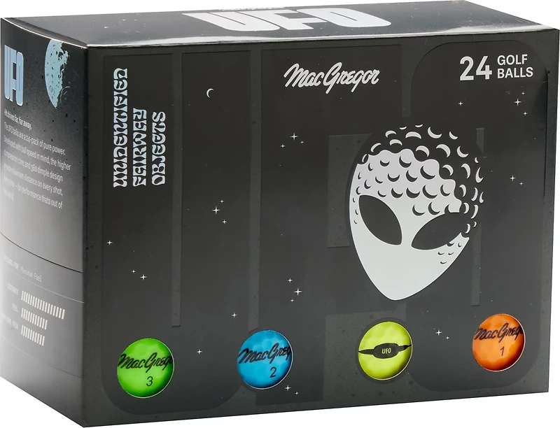 MacGregor UFO Golf Balls 24-Pack