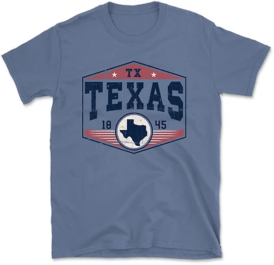 State Life Men's TEXAS Hex Seal Short Sleeve Graphic T-shirt