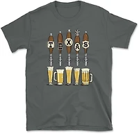 State Life Men's TEXAS Tap Handles Short Sleeve Graphic T-shirt