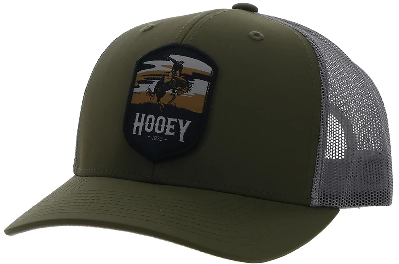 Hooey Men's Cheyenne Trucker with Black / Tan / Grey Patch Hat
