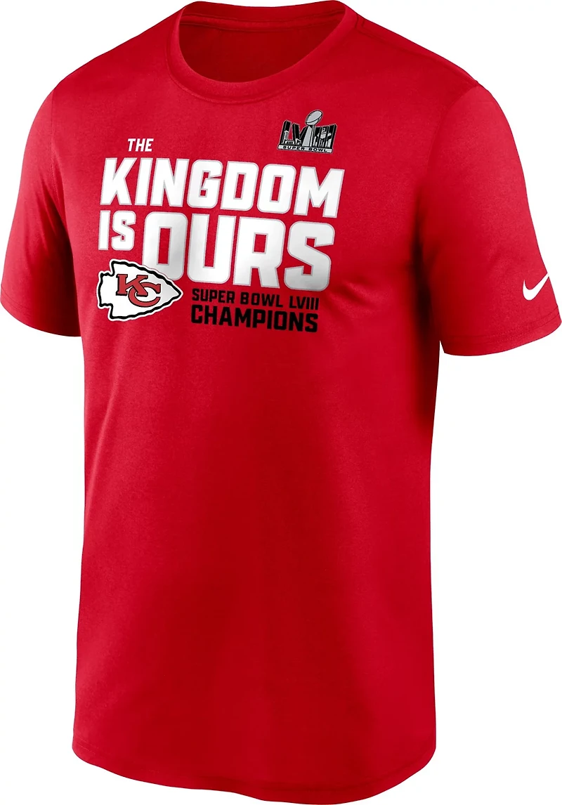 Nike Men's Chiefs Super Bowl LVIII Champs Local Fashion Short Sleeve T-Shirt