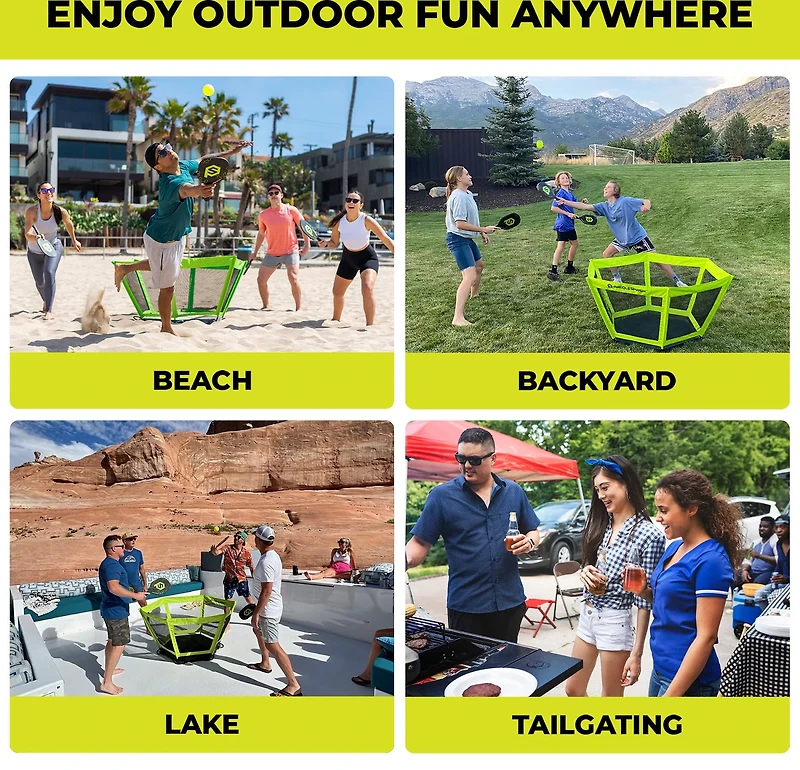 PaddleSmash Outdoor Game