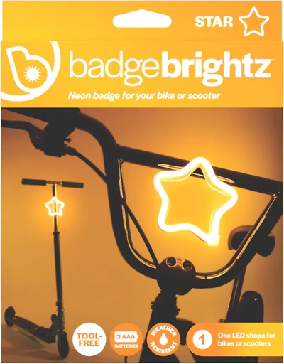 Brightz Kids' Badge Brightz LED Bicycle Badge Light