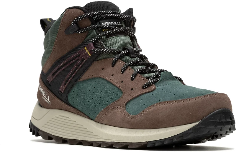 Merrell Men's Wildwood Mid-Top Waterproof Hiking Shoes