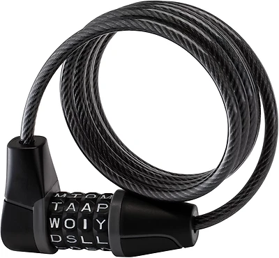 Schwinn 5 ft x 6 mm Cable Combo Lock