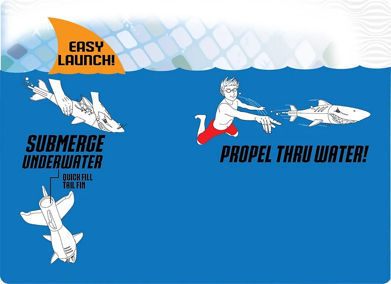 Prime Time Toys Mega Sharkpedo