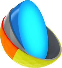 SRIXON Golf Q-Star Tour Divide 2 Balls