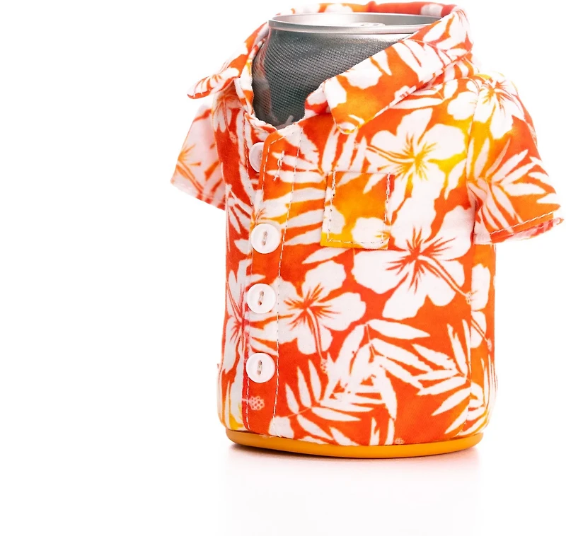 Puffin Drinkware The Aloha Hawaiian Shirt 12 oz Can Coozie