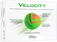Titleist 2024 Velocity Matte Golf Balls 12-Pack