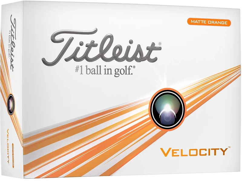 Titleist 2024 Velocity Matte Golf Balls 12-Pack