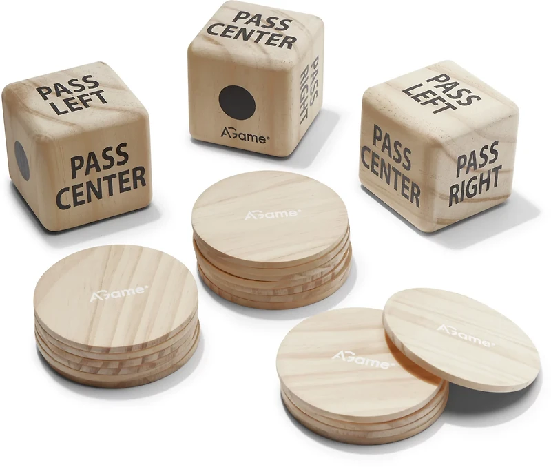 AGame Jumbo Left Right Center Set