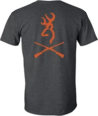 Browning Men's Buck Crossed Guns T-shirt